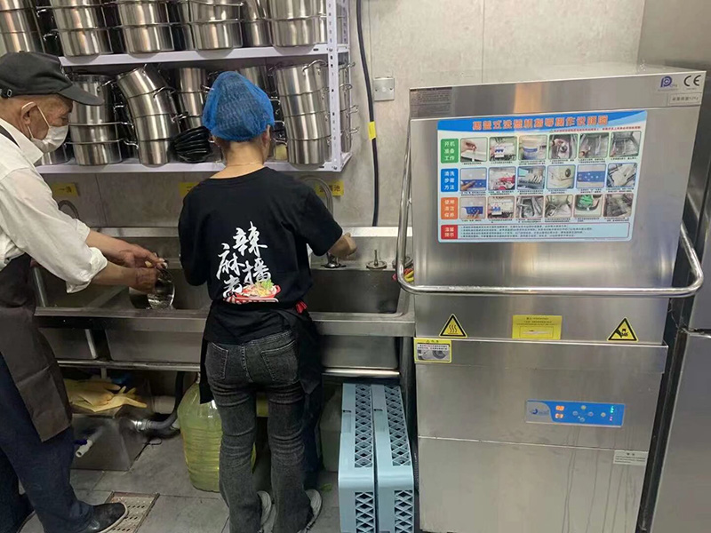 麻辣煮播揭蓋式洗碗機清洗實拍